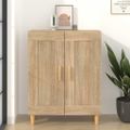 vidaXL Komoda farba dubu sonoma 69,5x34x90 cm spracované drevo