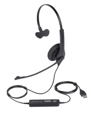 Jabra BIZ 1500/Mono/USB/Drôt/Čierna