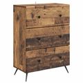 vidaXL Zásuvkový kabinet 66 x 34,5 x 90 cm Kompozitné drevo