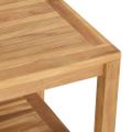 vidaXL Konferenčný stolík Hnedá 45 x 45 x 45 cm Husté teakové drevo