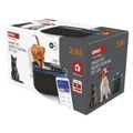 GoSmart vodná fontána Pet Care, 2,6 l, sivá, Wi-Fi
