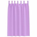 vidaXL Záclony na zatemnenie s krúžkami 2 ks Fialová 175 x 140 cm