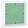 vidaXL Access Panel Zelená a strieborná 30 x 30 cm