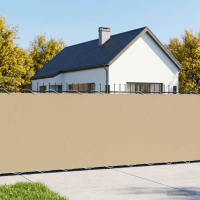 vidaXL Záclona na balkónové súkromie 150 x 300 cm Textil s PU povlakom