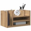 vidaXL Organizér na pult Dub artisan 44,5 x 24 x 25 cm