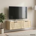 vidaXL Nástenná TV skrinka Dub sonoma 98 x 31 x 30 cm Kompozitné drevo