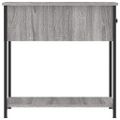 vidaXL Nočné stolíky 2 ks sivý dub sonoma 30x60x60 cm kompozitné drevo