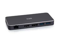 4K 60Hz - Dokovacia stanica - USB-C - HDMI, DP - 1GbE