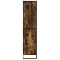 vidaXL Servírovacia skriňa Dymová dub 81 x 36 x 150.5 cm
