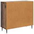 vidaXL Servírovacia skriňa Staré drevo 89 x 34,5 x 80 cm