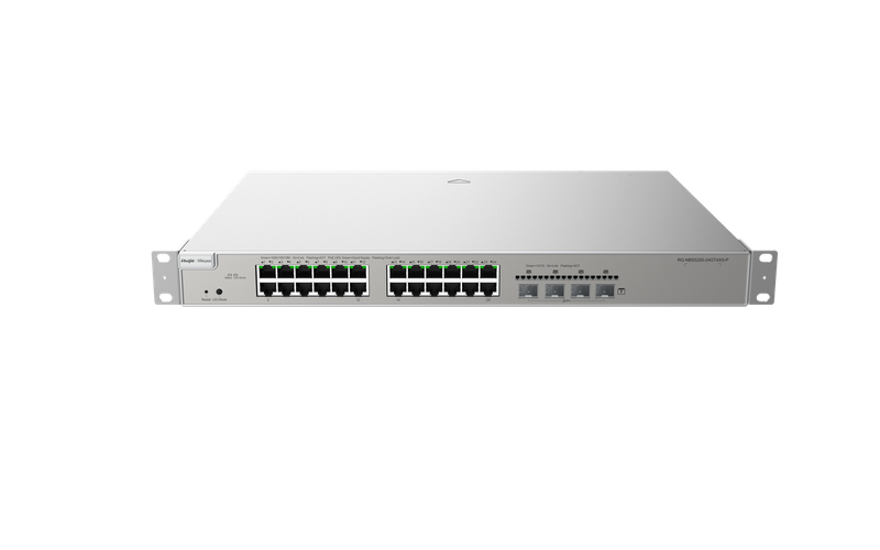 Reyee RG-NBS5200-24GT4XS-P, 24-port Gigabit Layer 3 PoE Switch, 4 SFP+ Uplink