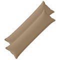 vidaXL Poťah na podložku 2 ks HOUTEN Sivohnedá 40 x 145 cm Polyester