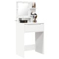 vidaXL Toaletné stolíky do spálne Biela 80 x 39,6 x 135 cm