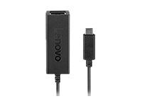 Sieťový adaptér - USB-C - Gigabit Ethernet x 1 - čierna - pre ThinkPad T16 Gen 4 21QN; ThinkSmart Hub 11H1