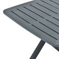vidaXL Skladací záhradný stôl zelený 79x72x70 cm plastový