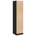 vidaXL Lekárenský kabinet Čierny dub 40 x 41 x 174.5 cm