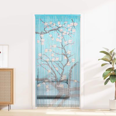 vidaXL Dverová záclona proti hmyzu rôzne farby 200 x 100 cm Bambus