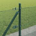 vidaXL Zvarené drôtené pletivo s betónovým základom 50 x 0,5 m Zelená