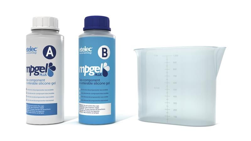 Gel dvousložkový MPGEL plus-50 (0,5 litra - 2x láhev 0,25l), zalévací, bez expirácie