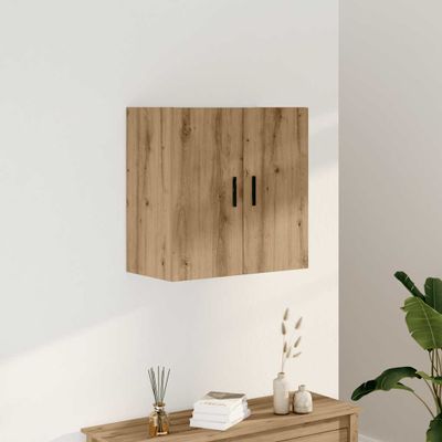 vidaXL Nástenná skrinka dub artisan 60x31x60 cm kompozitné drevo