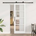 vidaXL Posuvné dvere ORKDAL Biela 78 x 211 cm