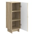 vidaXL Servírovacia skriňa Dub sonoma 33 x 34,5 x 90 cm