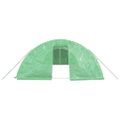 vidaXL Fóliovník s oceľovým rámom zelený 50 m² 10x5x2,3 m