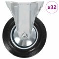 vidaXL Pevné kolieska 32 ks, 160 mm