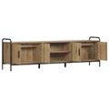 vidaXL TV skrinka 167,5 x 33 x 50 cm Dub artisan Kompozitné drevo