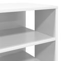 vidaXL Skriňa na topánky 2 ks 62 x 35 x 100 cm Kompozitné drevo Biela