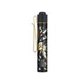 I3T 2 EOS
(Dragon & Phoenix Golden Black) OLIGHT 1 x 1.5V AAA Alkaline 
Battery (Inclu
