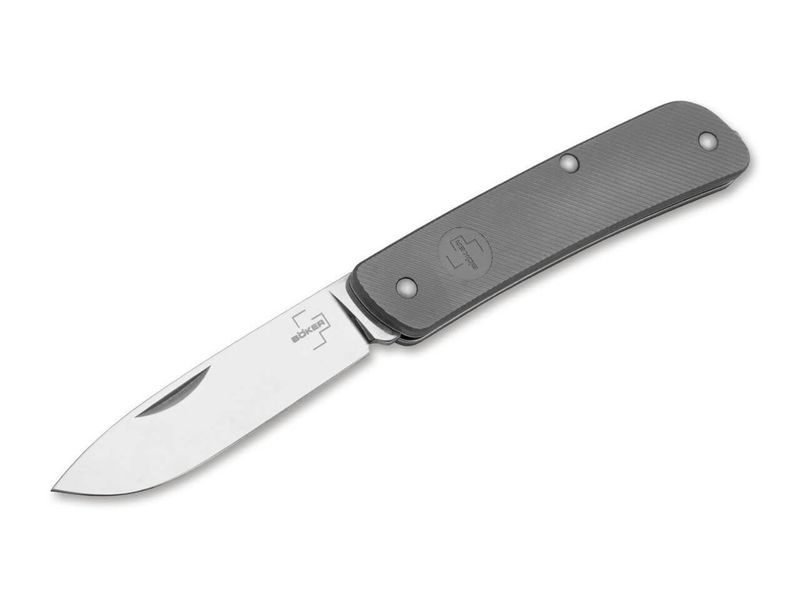 Böker Plus 01BO807 Tech Tool 1 Titanium vreckový nôž 7 cm, šedá, titán