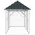 vidaXL Klietka pre vtákov Antracitová 227 x 112 x 141 cm