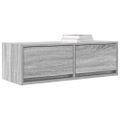 vidaXL TV skrinka sivý dub sonoma 80x31x25,5 cm spracované drevo
