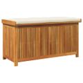 vidaXL Vonkajší box na vankúše 113x50x60,5 cm akáciový masív