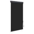 vidaXL Vonkajšia zatemňovacia roleta 80x250 cm antracitová