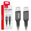 Kábel 'USB-C na USB-C 60W 100cm FullLINK AMIO-03902'
