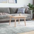 vidaXL Stolová doska 60x60x2,5 cm masívna borovica štvorcová
