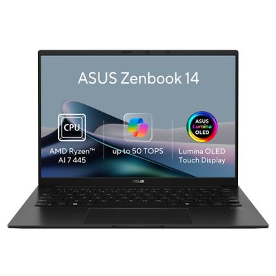 ASUS Zenbook 14/UM3406GA-OLED232W/AI7-445/14''/WUXGA/T/32GB/1TB/AMD int/W11H/Black/2R