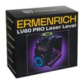 Laserový nivelačný prístroj Ermenrich LV60 PRO Fialový