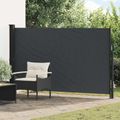 vidaXL Retračná bočná markíza 300 x 170 cm Polyester Obdĺžnikový