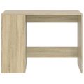 vidaXL Stôl dub somoma 102x50x75 cm kompozitné drevo