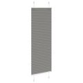 vidaXL plisovaná roleta antracit 45x150 cm Šírka látky 44,4 cm