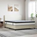vidaXL Taštičkový pružinový matrac stredne tvrdý 160x200 cm