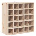 vidaXL Regál na víno 2 ks Prírodná 56 x 25 x 56 cm