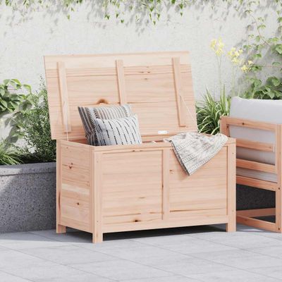 vidaXL Vonkajší box na vankúše 100x50x56 cm masívne jedľové drevo