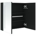 vidaXL LED kúpeľňová zrkadlová skrinka 62x14x60 cm