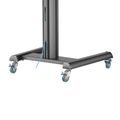 SBOX TV Floor stand on wheels FS-446-2