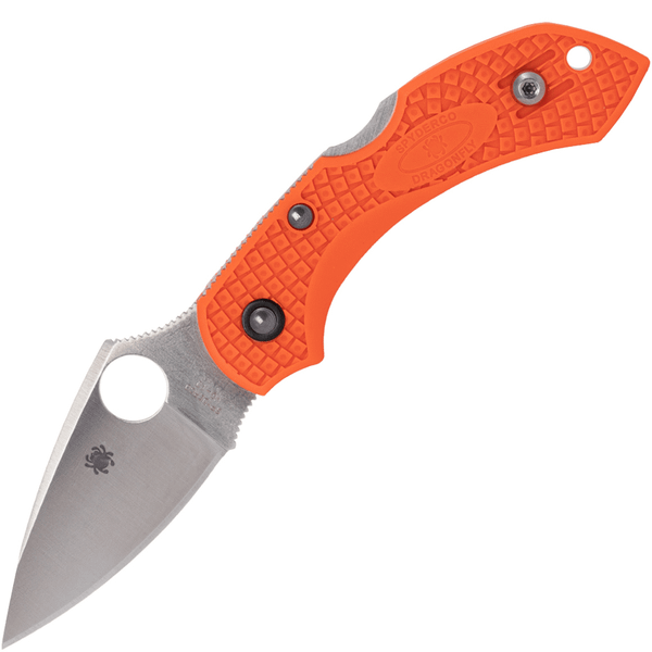 Spyderco C28POR2 Dragonfly 2 Lightweight Orange vreckový nôž 5,7 cm, Satin, oranžová, FRN