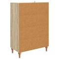 vidaXL Servírovacia skriňa Dub sonoma 66 x 34,5 x 95 cm